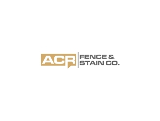ACR Fence & Stain Co. logo design by narnia