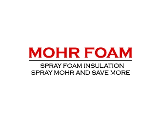 MOHR FOAM logo design by wongndeso