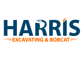 Harris Excavating & Bobcat logo design by Muhammad_Abbas