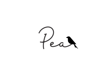 Pea logo design by giphone
