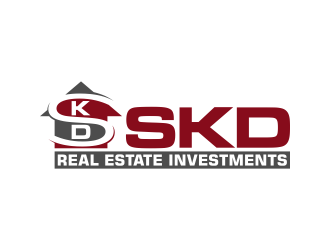 skd real estate investments logo design by pakNton