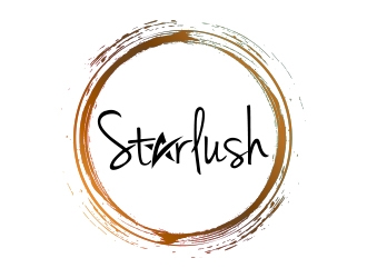 Starlush logo design by MarkindDesign