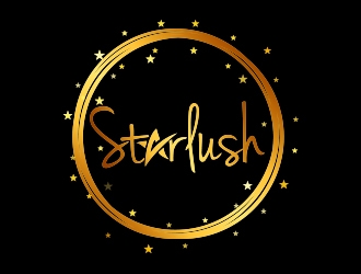 Starlush logo design by MarkindDesign
