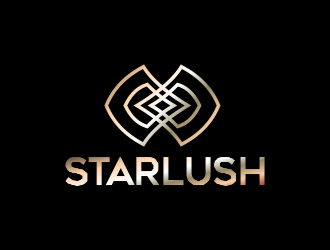Starlush logo design by AisRafa