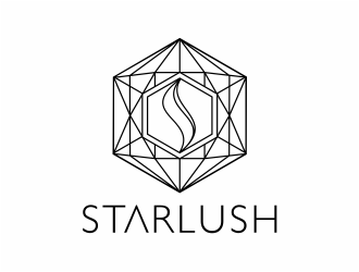 Starlush logo design by mutafailan