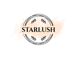 Starlush logo design by JessicaLopes