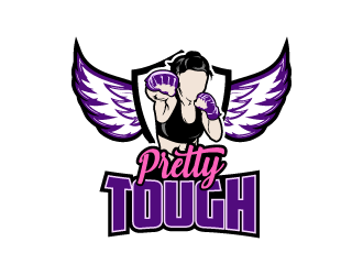 Pretty Tough logo design by lestatic22