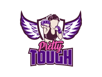 Pretty Tough logo design by lestatic22