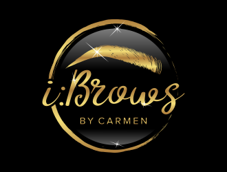 i : Brows by Carmen logo design by Kopiireng