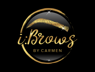i : Brows by Carmen logo design by Kopiireng