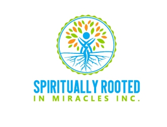 Spiritually Rooted In Miracles Inc logo design by jenyl