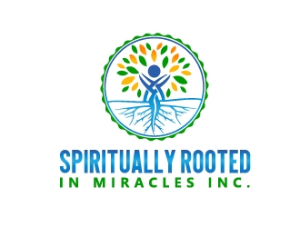 Spiritually Rooted In Miracles Inc logo design by jenyl