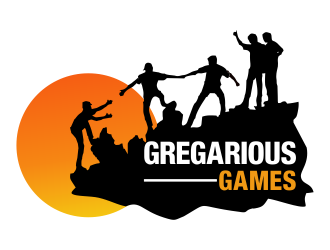Gregarious Games logo design by aldesign