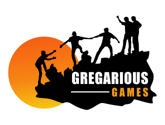 Gregarious Games logo design by aldesign