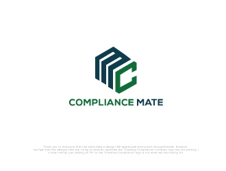 ComplianceMate logo design by robiulrobin