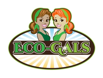 Eco-Gals logo design by DreamLogoDesign