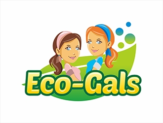 Eco-Gals logo design by gitzart