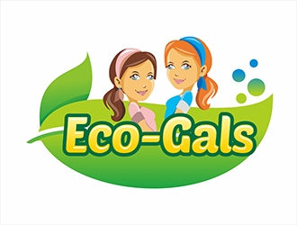 Eco-Gals logo design by gitzart