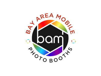 BAM (Bay Area Mobile) Photo Booths logo design by Gravity