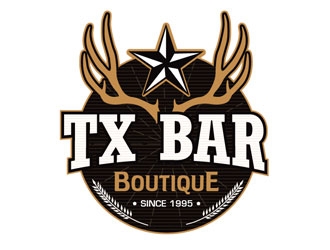 Tx Bar Boutique logo design by frontrunner
