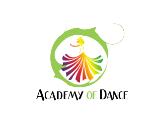 Academy of Dance logo design by ROSHTEIN