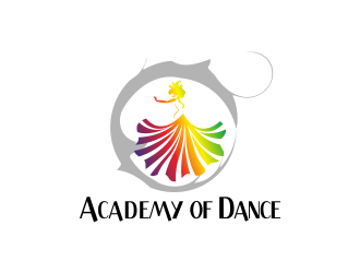 Academy of Dance logo design by ROSHTEIN