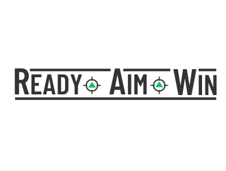 READY • AIM • WIN logo design by rgb1
