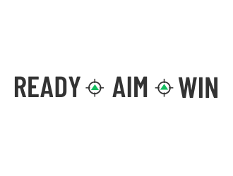 READY • AIM • WIN logo design by rgb1