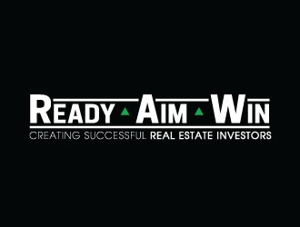 READY • AIM • WIN logo design by sanworks