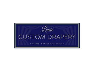 Louie Custom Drapery logo design by nona