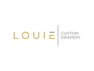Louie Custom Drapery logo design by asyqh
