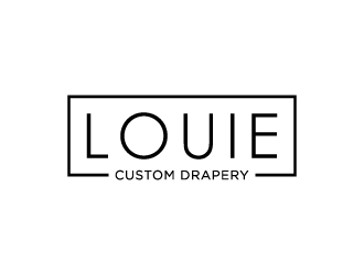 Louie Custom Drapery logo design by denfransko
