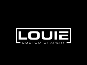 Louie Custom Drapery logo design by MarkindDesign