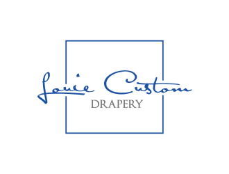 Louie Custom Drapery logo design by Greenlight