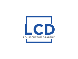 Louie Custom Drapery logo design by Greenlight