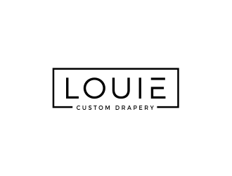 Louie Custom Drapery logo design by kimora