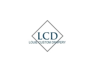 Louie Custom Drapery logo design by amazing