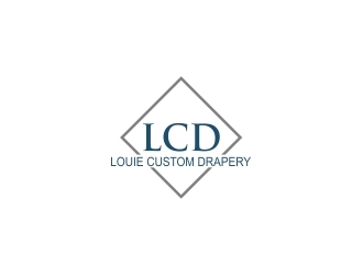 Louie Custom Drapery logo design by amazing
