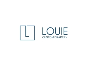 Louie Custom Drapery logo design by amazing