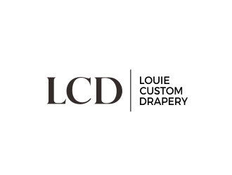 Louie Custom Drapery logo design by kimora