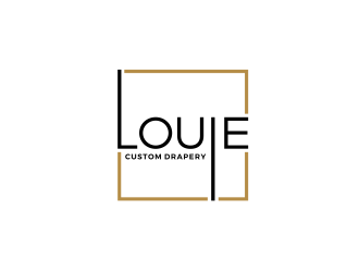 Louie Custom Drapery logo design by kimora