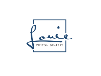 Louie Custom Drapery logo design by kimora