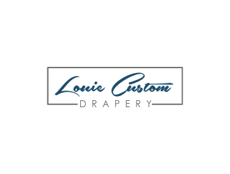 Louie Custom Drapery logo design by giphone
