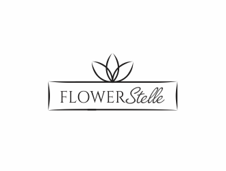 FLOWERSTELLE logo design by MagnetDesign