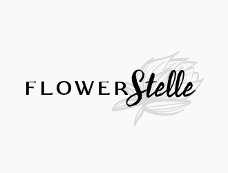 FLOWERSTELLE logo design by spicaart