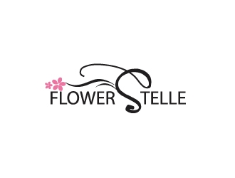 FLOWERSTELLE logo design by webmall
