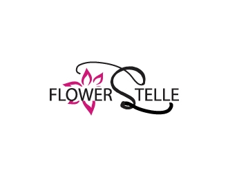 FLOWERSTELLE logo design by webmall