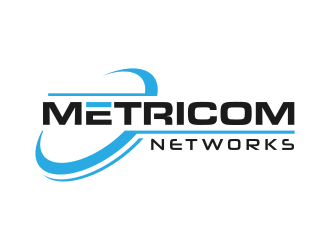 Metricom Networks logo design by thegoldensmaug