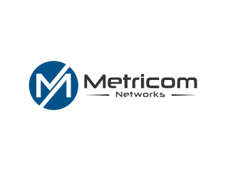 Metricom Networks logo design by thegoldensmaug