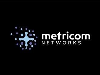 Metricom Networks logo design by nehel